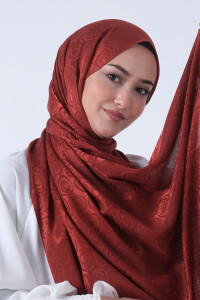 Kiremit Nefes Jakar Şal - harem