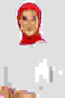 Kırmızı Amor Eşarp Kırmızı