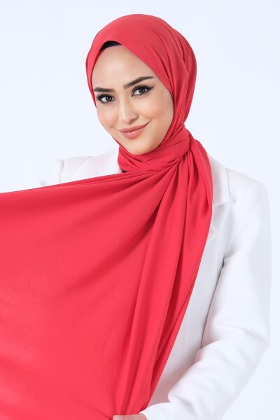 Kırmızı Asya Şal - 6