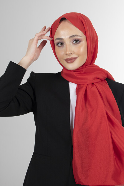 Kırmızı Brisa Vual Şal - 2