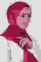 Kırmızı Janjan Şal Kırmızı