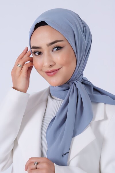 Kot Mavi Asya Eşarp - 4