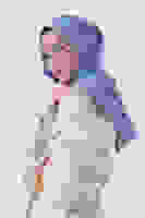 Kot Mavi Beyza Jakar Şal Kot Mavi