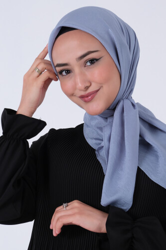 Kot Mavi Brisa Vual Eşarp - harem