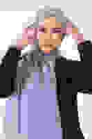 Kot Mavi Brisa Vual Şal Kot Mavi