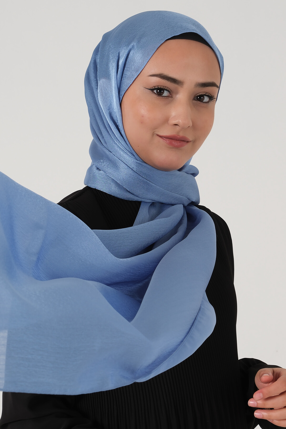 Kot Mavi Janjan Şal - harem