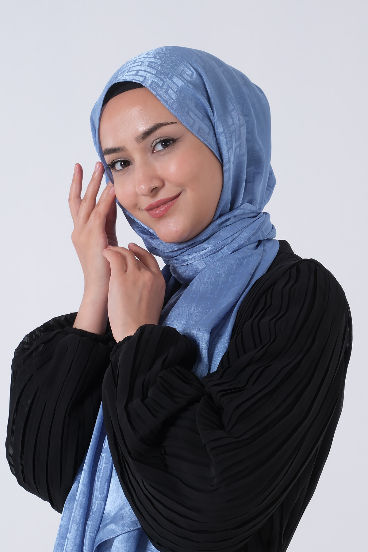 Kot Mavi Nisa Jakar Şal - harem