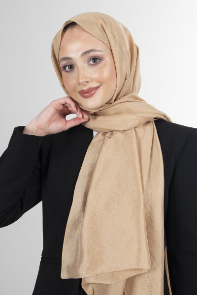 Koyu Bej Brisa Vual Şal - 3