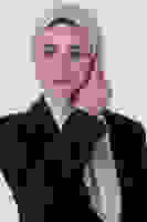 Koyu Bej Janjan Eşarp Koyu Bej