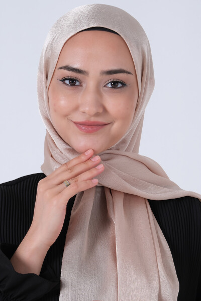 Koyu Bej Janjan Şal - 1
