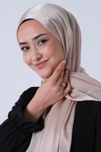 Koyu Bej Janjan Şal - 2