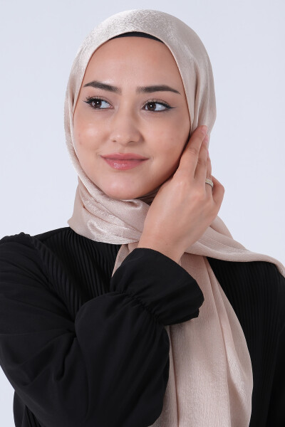Koyu Bej Janjan Şal - 4