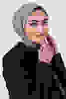 Koyu Füme Asya Eşarp Koyu Füme