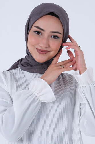 Koyu Füme Brisa Vual Eşarp - harem