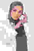 Koyu Füme Brisa Vual Şal Koyu Füme