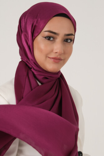 Koyu Fuşya Janjan Şal - harem