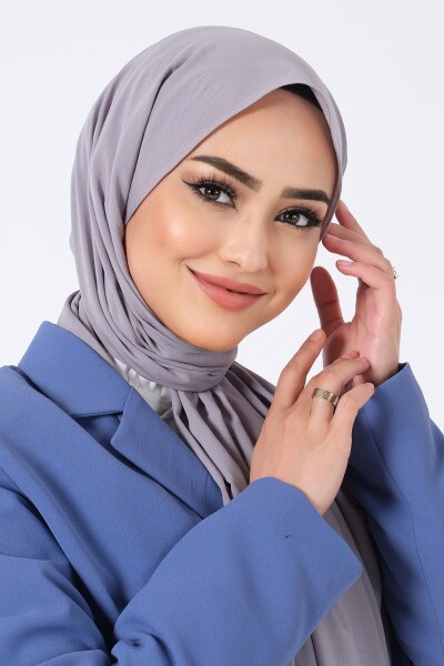 Koyu Gri Asya Şal - 3