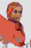 Koyu Gül Janjan Şal Koyu Gül