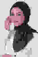 Koyu Haki Janjan Eşarp Koyu Haki