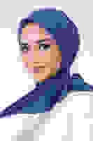 Koyu İndigo Asya Eşarp Koyu İndigo