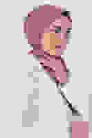 Koyu Lavanta Asya Eşarp Koyu Lavanta