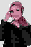 Koyu Lavanta Brisa Vual Eşarp Koyu Lavanta