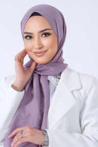 Koyu Lavanta Brisa Vual Şal 