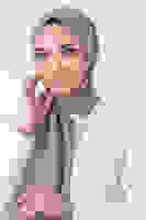 Koyu Lavanta Brisa Vual Şal Koyu Lavanta