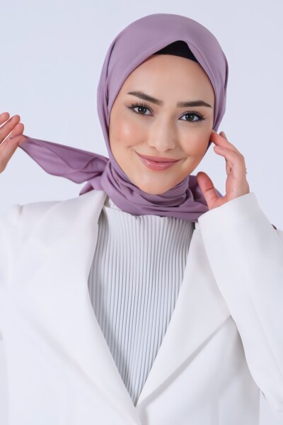 Koyu Leylak Asya Eşarp - 6