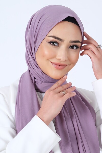Koyu Leylak Asya Şal - 2