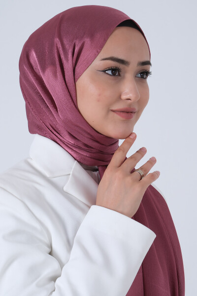 Koyu Leylak Janjan Şal - 3