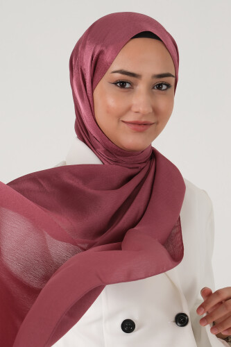 Koyu Leylak Janjan Şal - harem