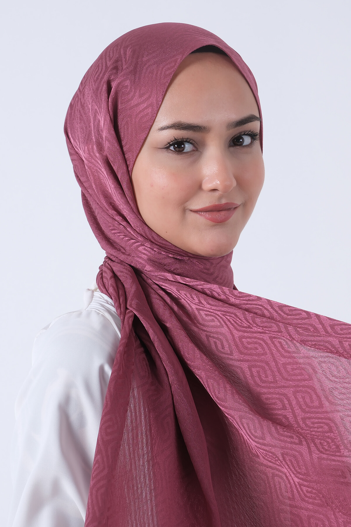 Koyu Leylak Masal Jakar Şal - harem