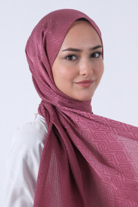 Koyu Leylak Masal Jakar Şal - harem