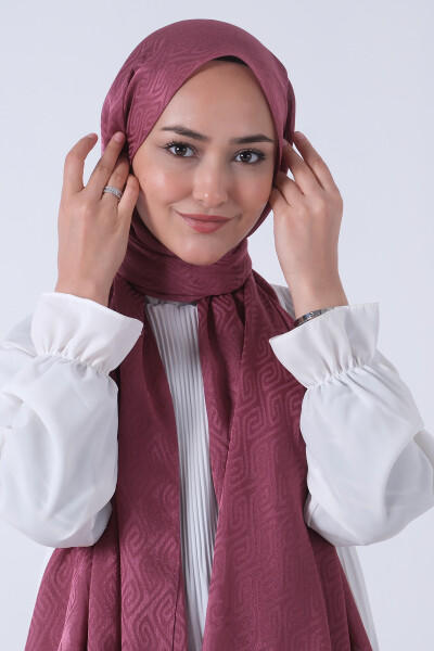 Koyu Leylak Masal Jakar Şal - 4