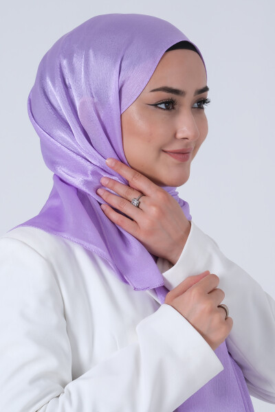 Koyu Lila Janjan Şal - 4