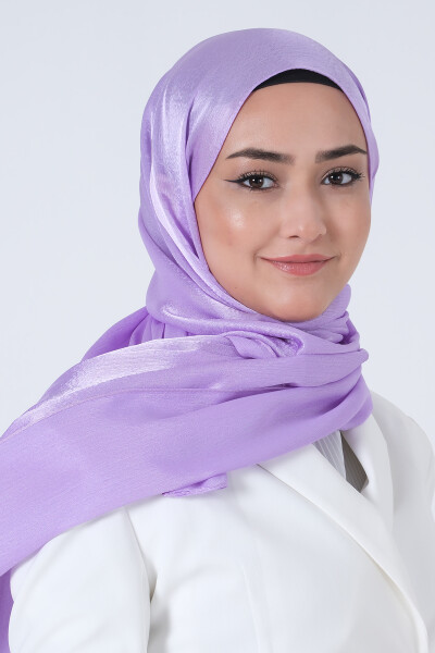 Koyu Lila Janjan Şal - 5