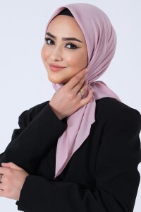 Koyu Pudra Asya Eşarp 