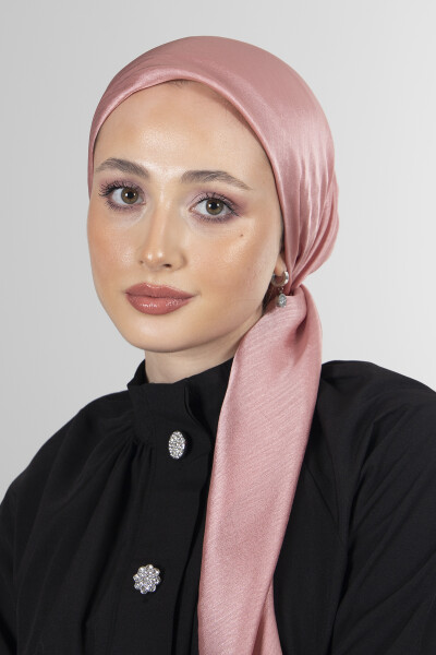 Koyu Pudra Janjan Eşarp - 8