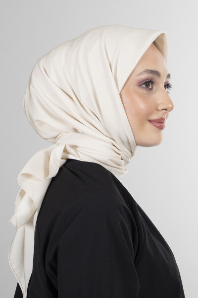 Krem Twill Eşarp - 8