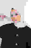 Krem Twill Eşarp Krem