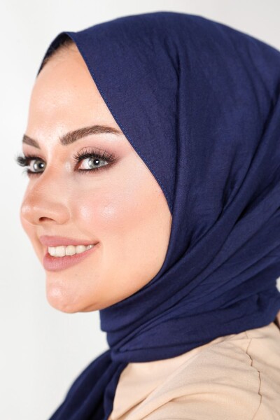 Lacivert Amor Şal - 5