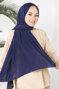 Lacivert Amor Şal 