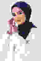 Lacivert Asya Eşarp Lacivert