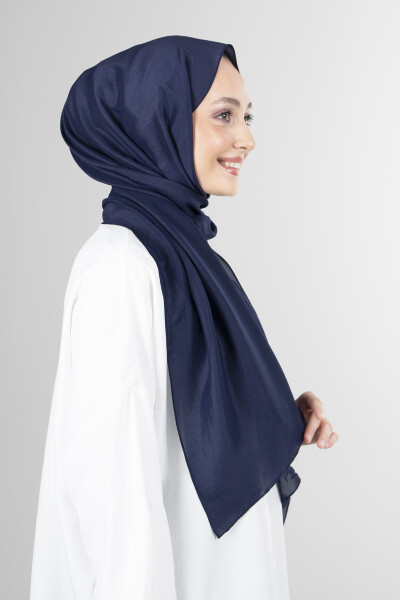 Lacivert Brisa Vual Şal - 6