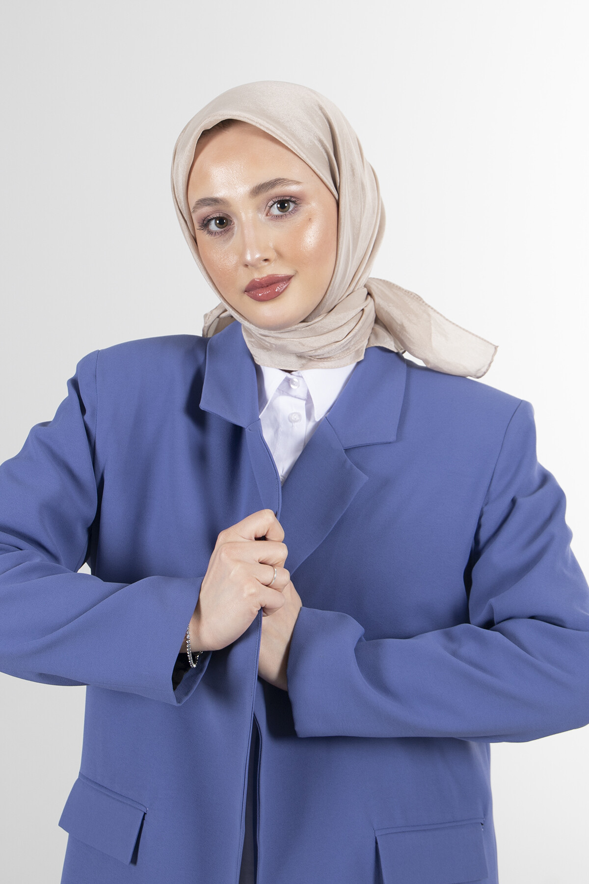 Latte Brisa Vual Eşarp - harem