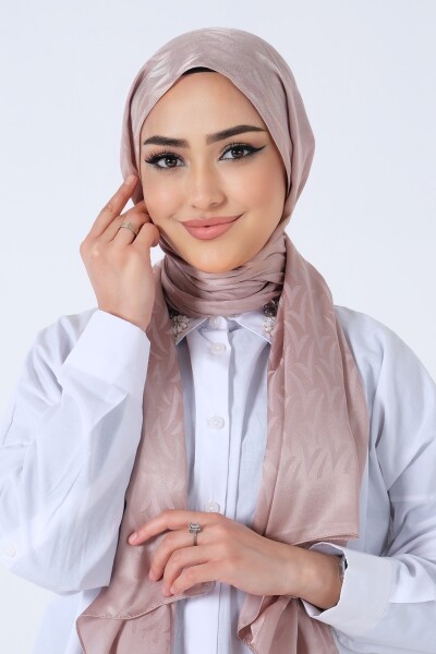 Latte Ela Jakar Şal - 5