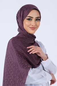 Lavanta Ela Jakar Şal 