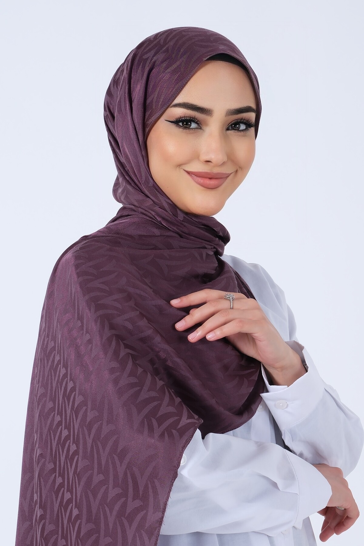 Lavanta Ela Jakar Şal - harem