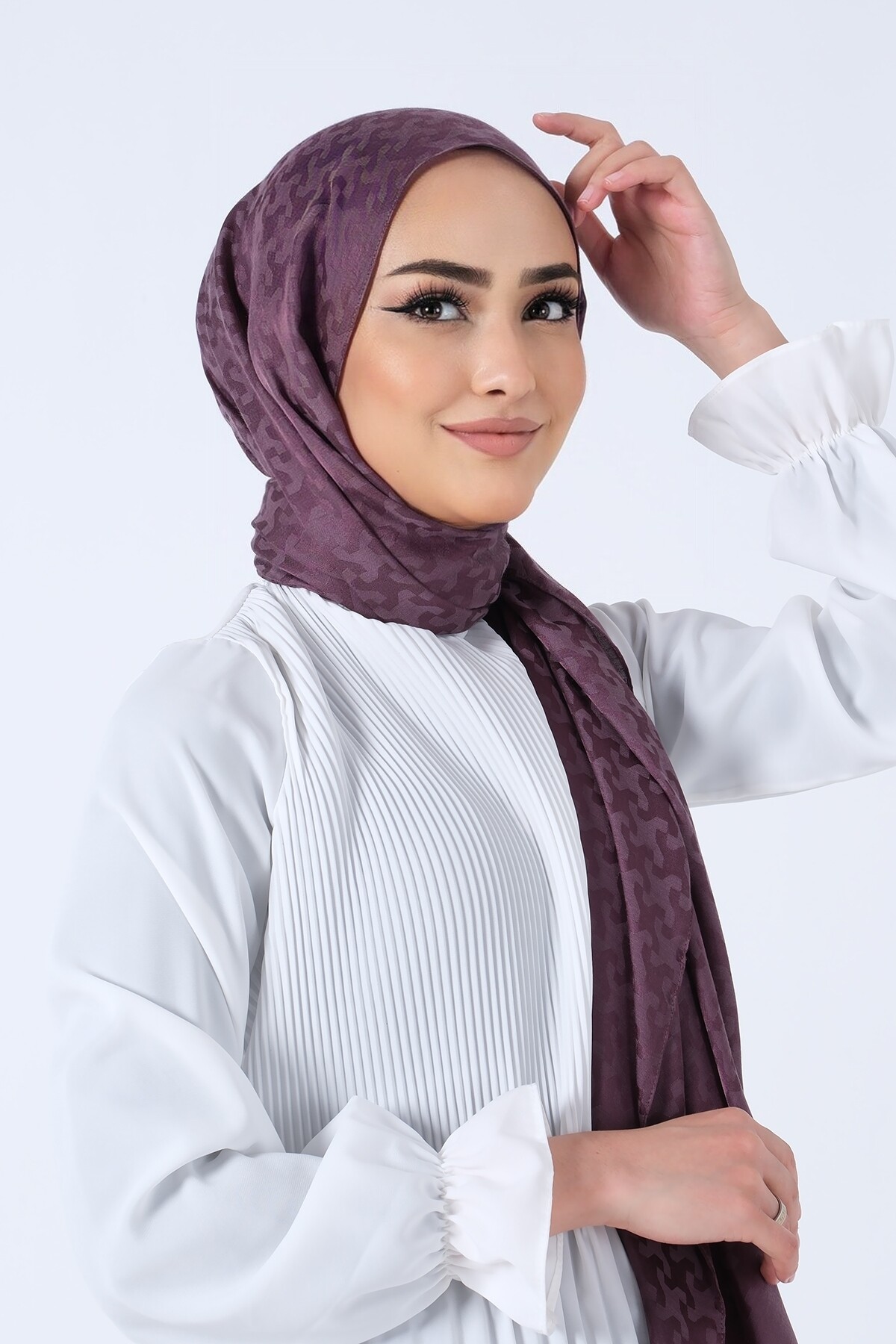 Lavanta Eslem Jakar Şal - harem